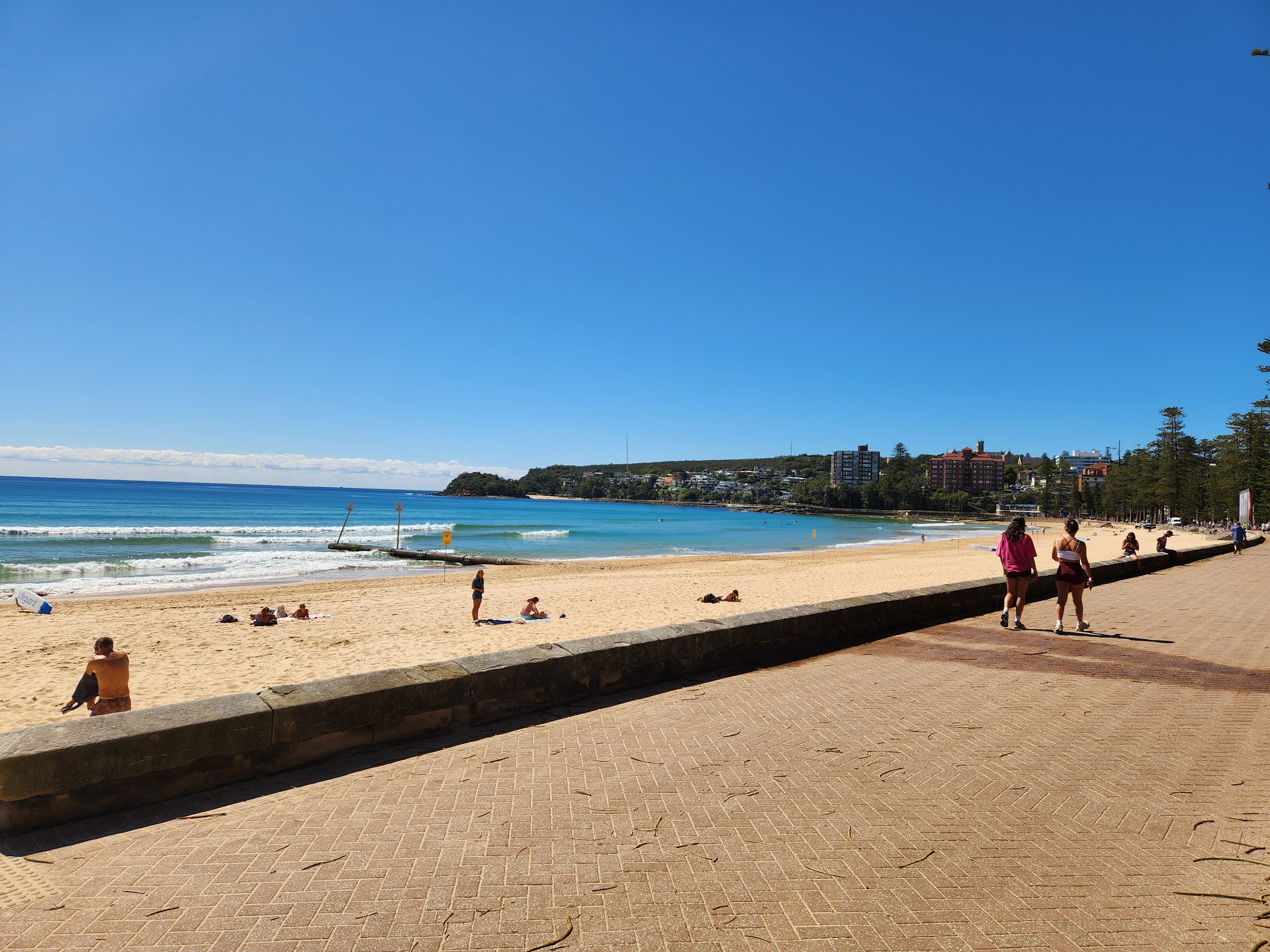 Manly Ocean beach - near Clontarf House